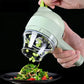 Rechargeable 4 In 1 Electric Vegetable Cutter With Multi-Function Slicer